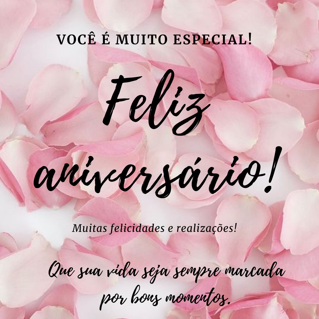 40 Imagens De Feliz Aniversário Com Flores E Mensagens Bonitas